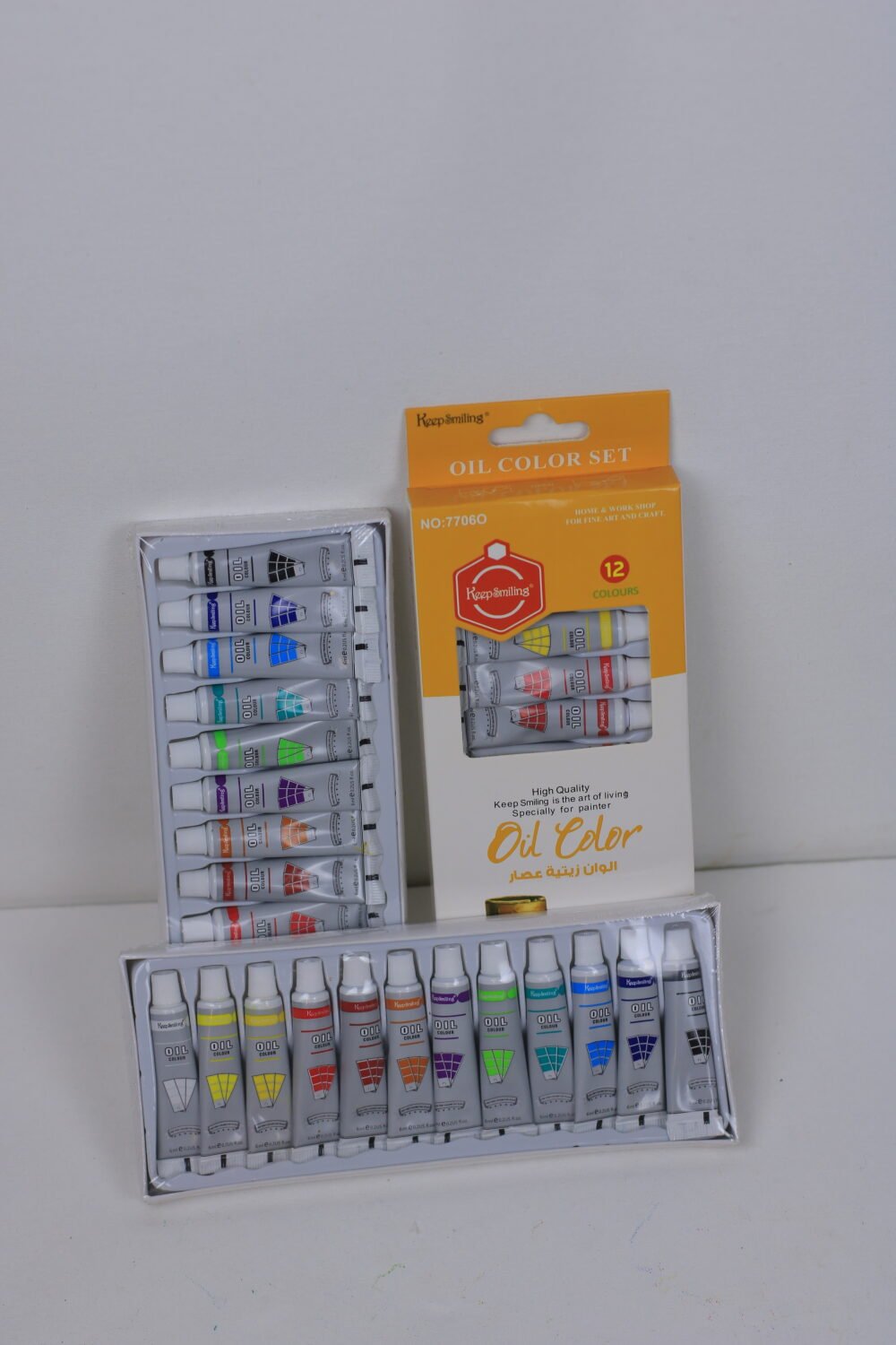 الوان زيت 12 لون كيب سمايلنج - Image 4