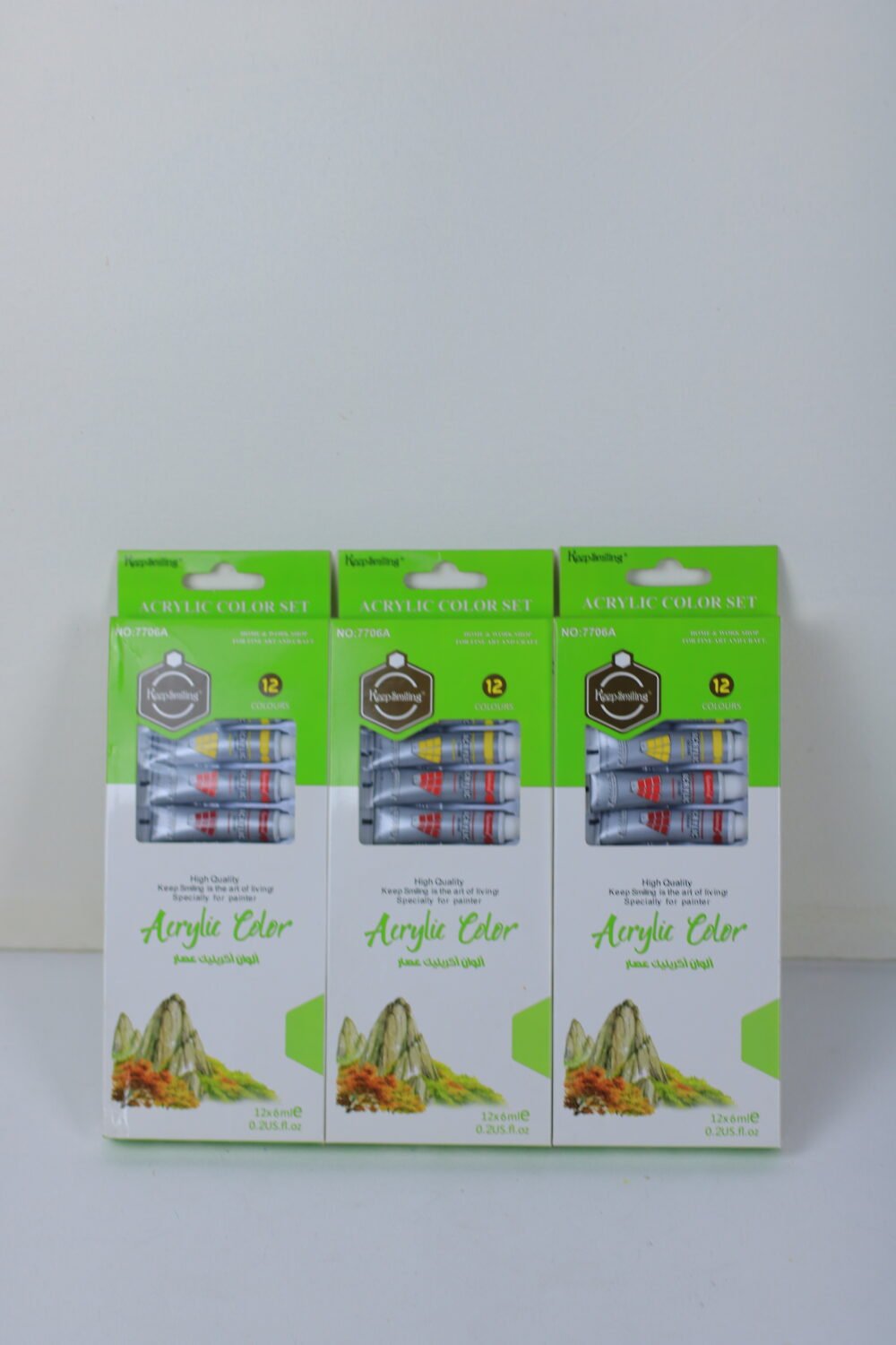 ألوان أكريلك 12 لون