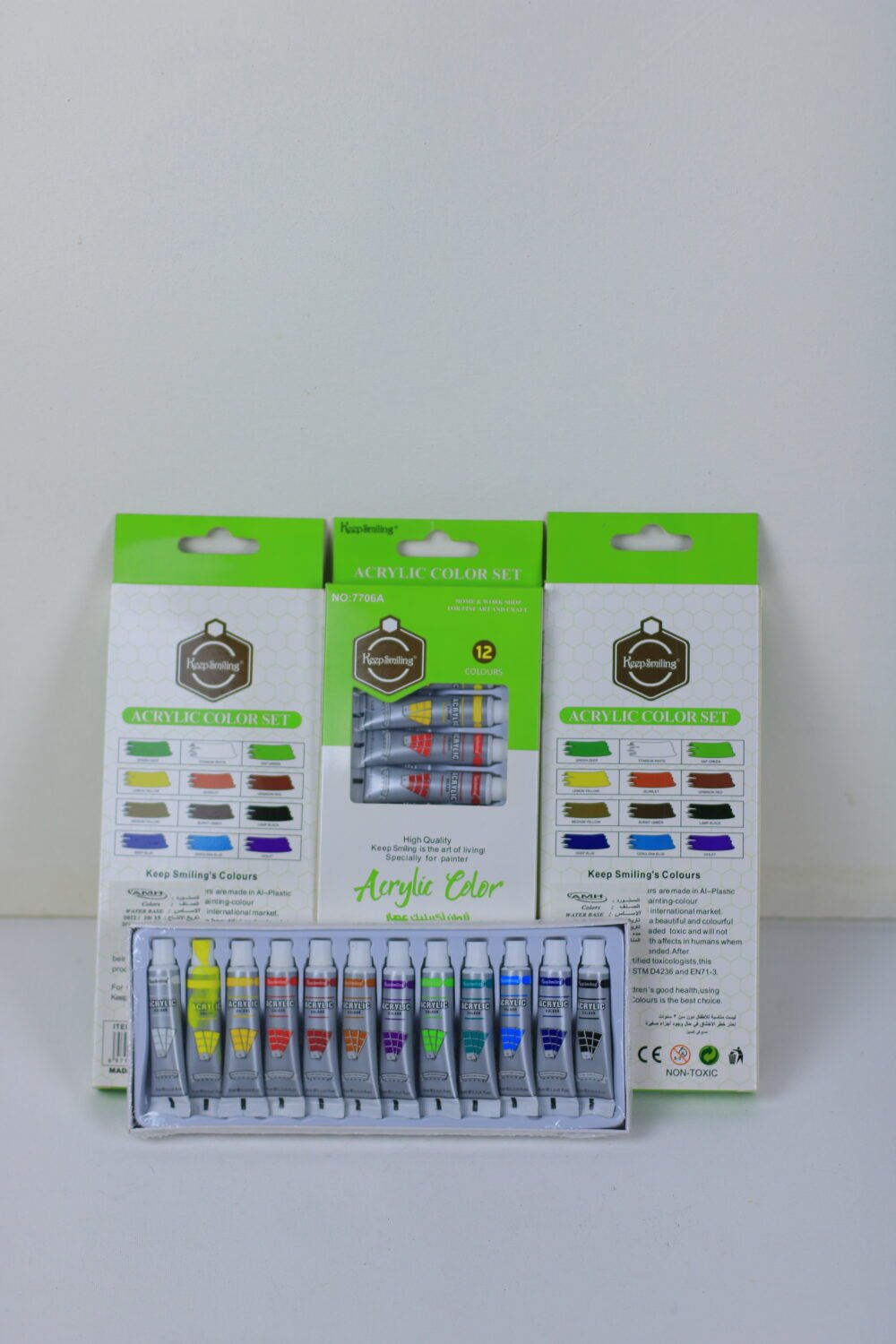 ألوان أكريلك 12 لون - Image 3